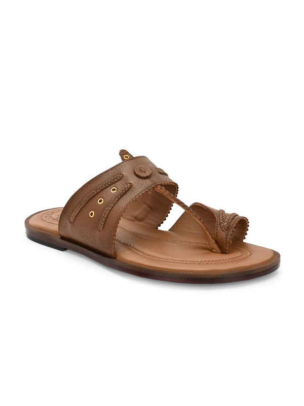 Royce Leather Kohlapuri Chappals