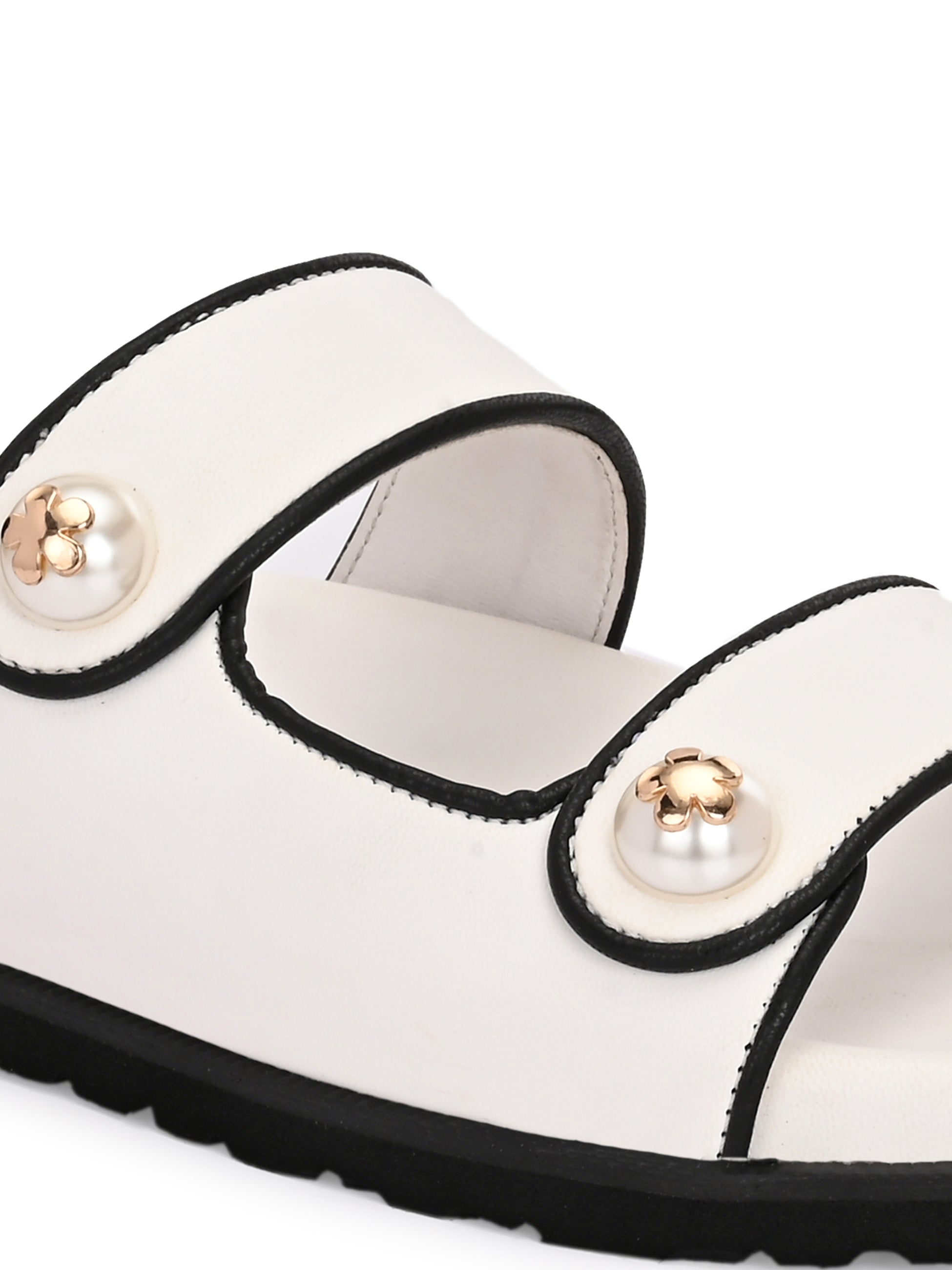 Athena Pipin Strappy Sliders
