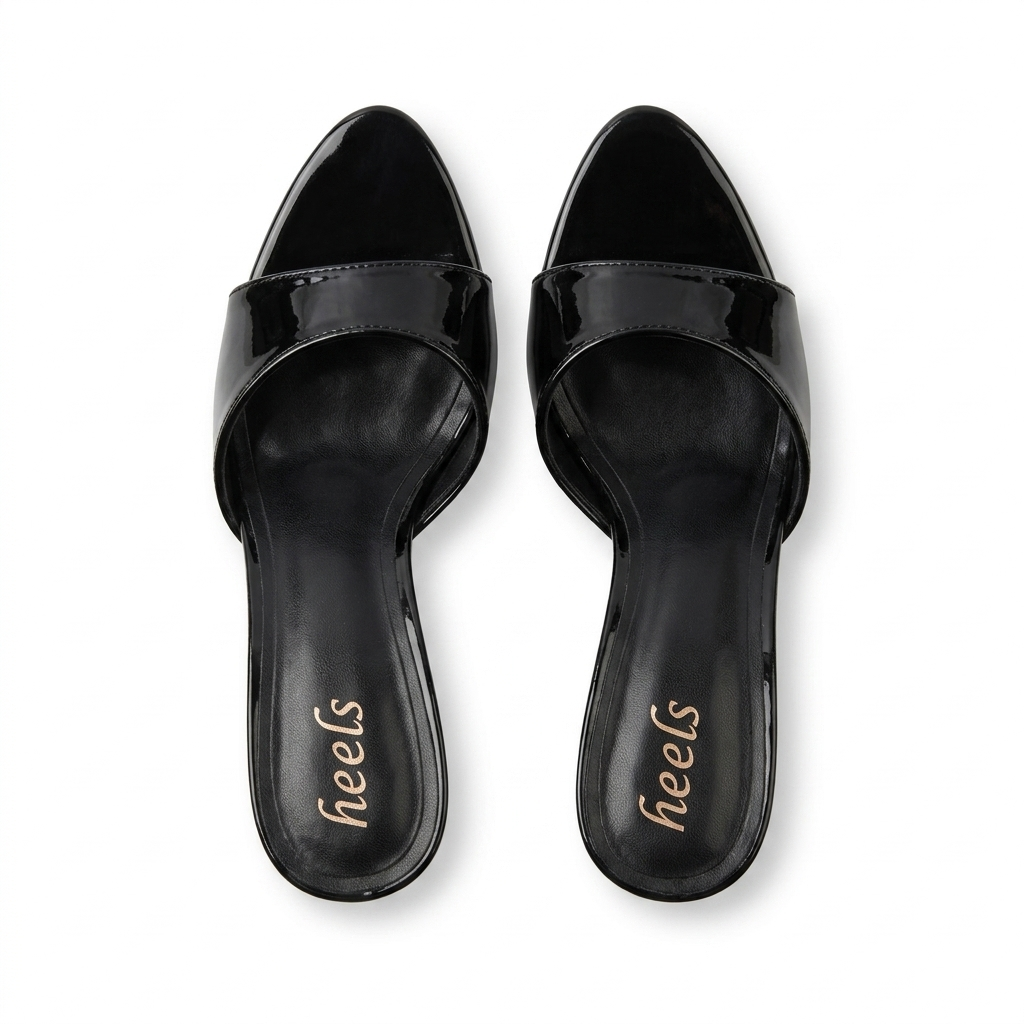 Ellie Premium Patent Pencil Heels