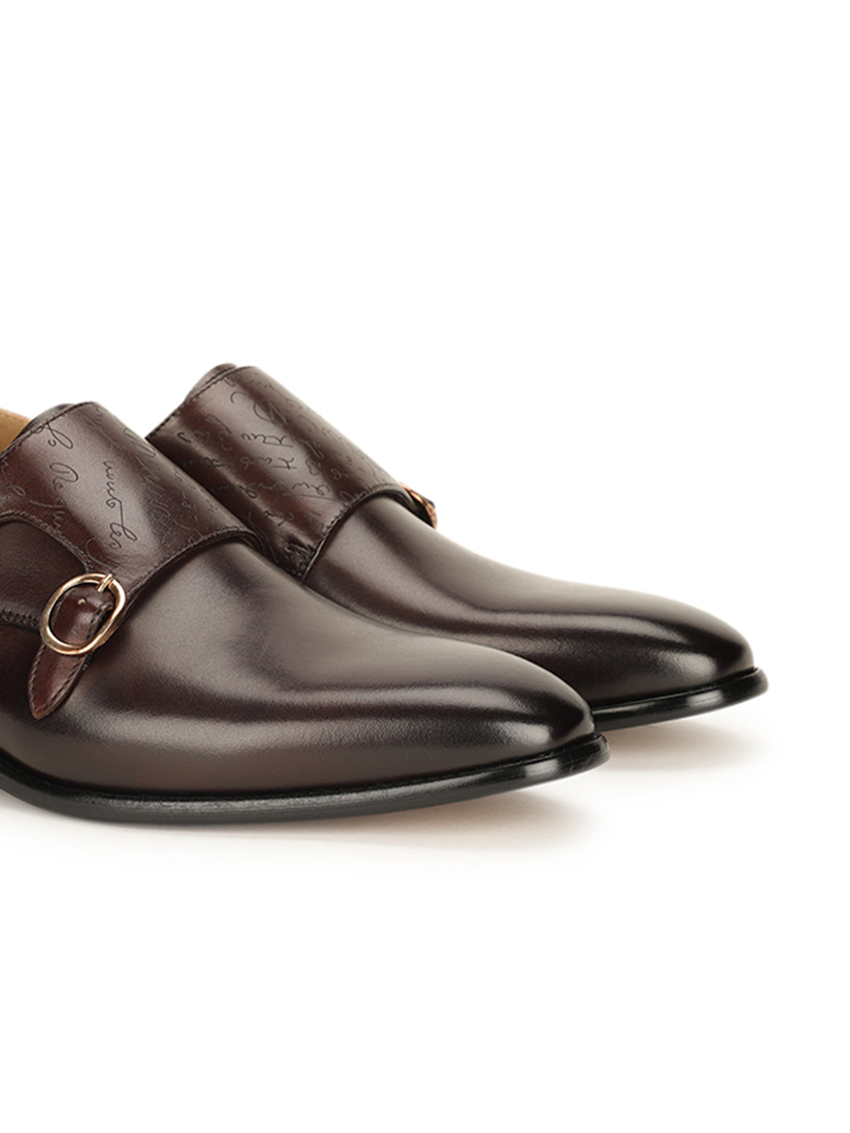 Fredrick Premium Leather Double Monk Strap