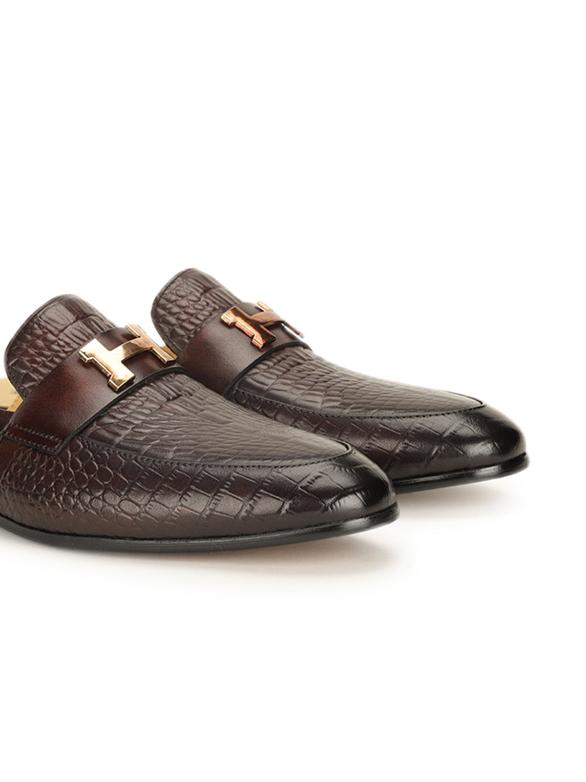 Marcus Premium Leather Mules