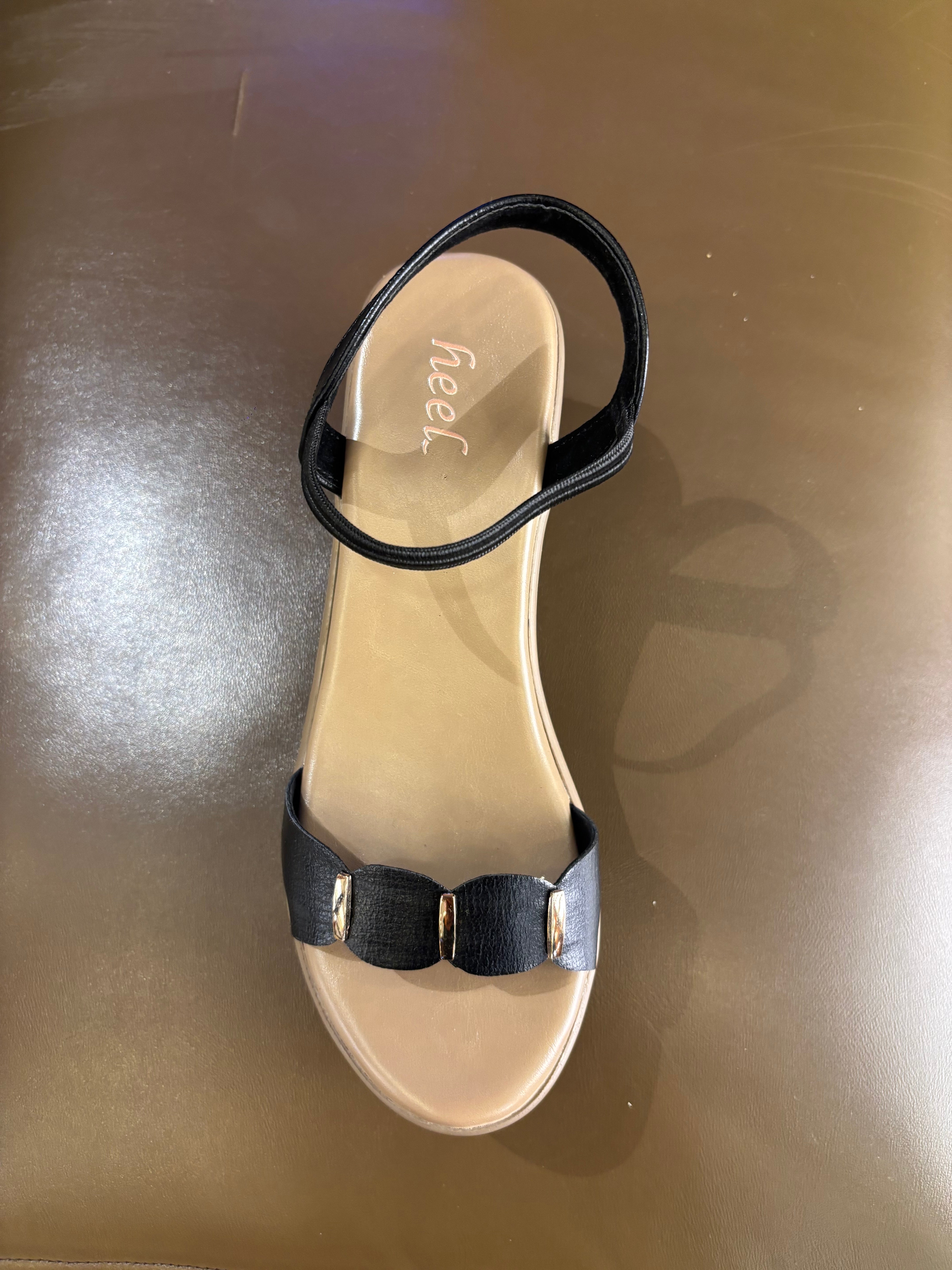 Addison Elastic Wedge Heel Comfort Sandals