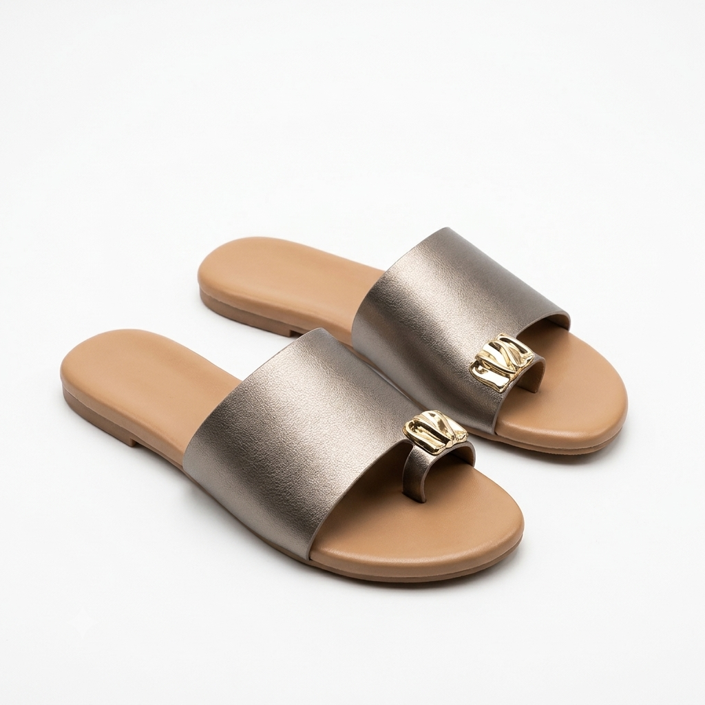 Doris Thumb Embellishment Slippers
