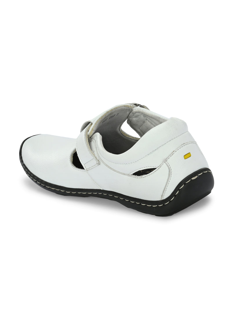 Brunel Leather Velcro Roman Sandals HT