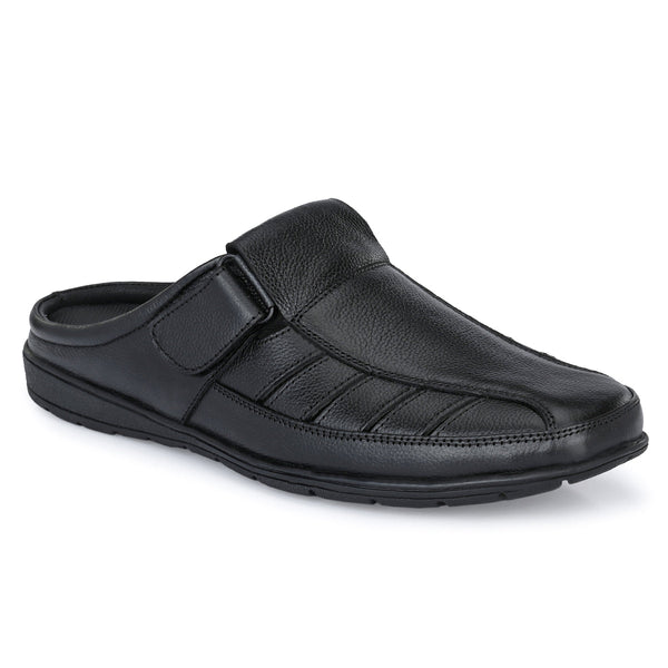 Romeo Leather Slip-On Mules