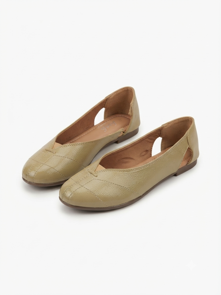 Lana Leather Classic Stitch Ballerinas