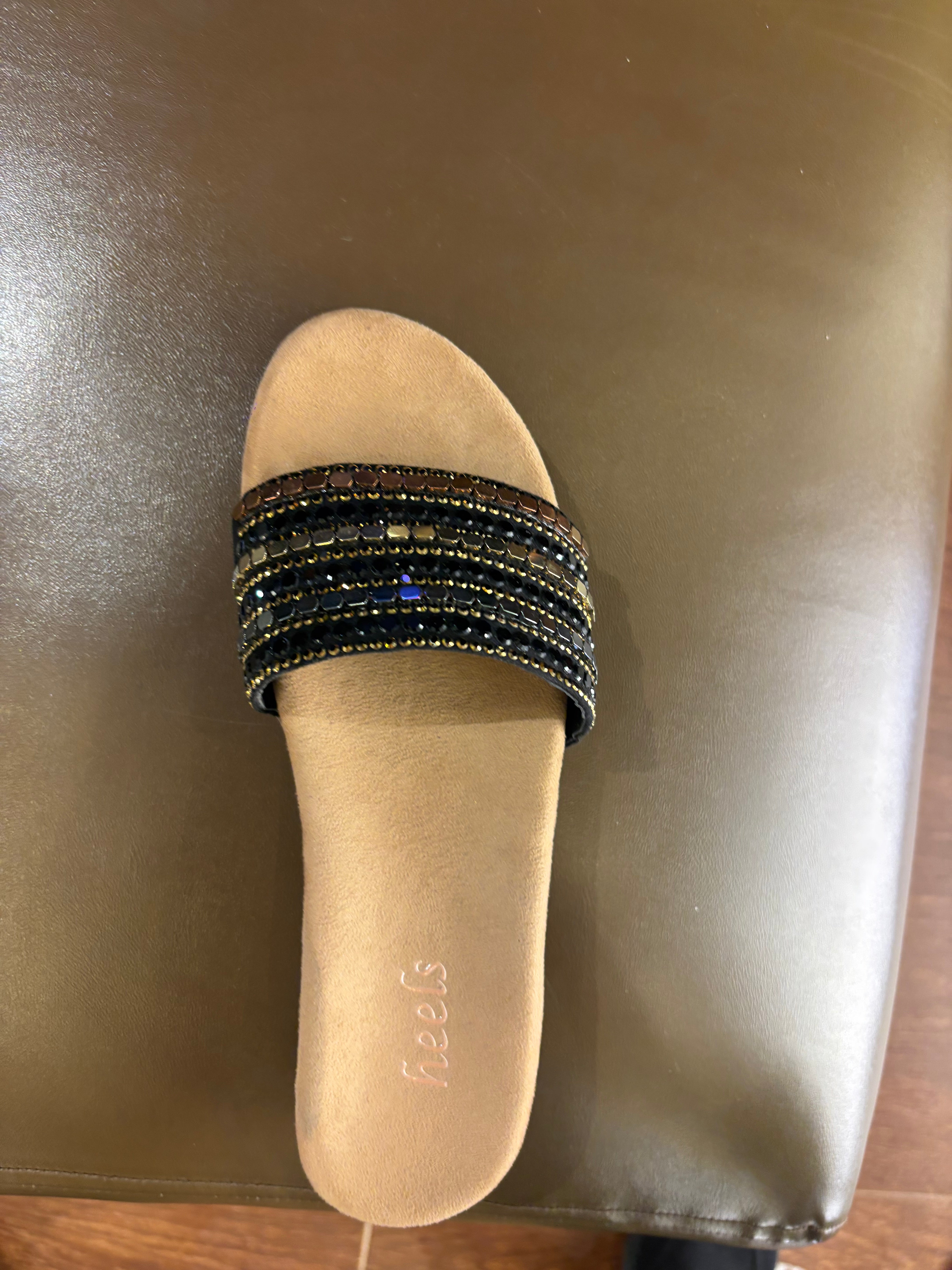 Norelle Cushioned Embellished Comfort Ethnic Sliders