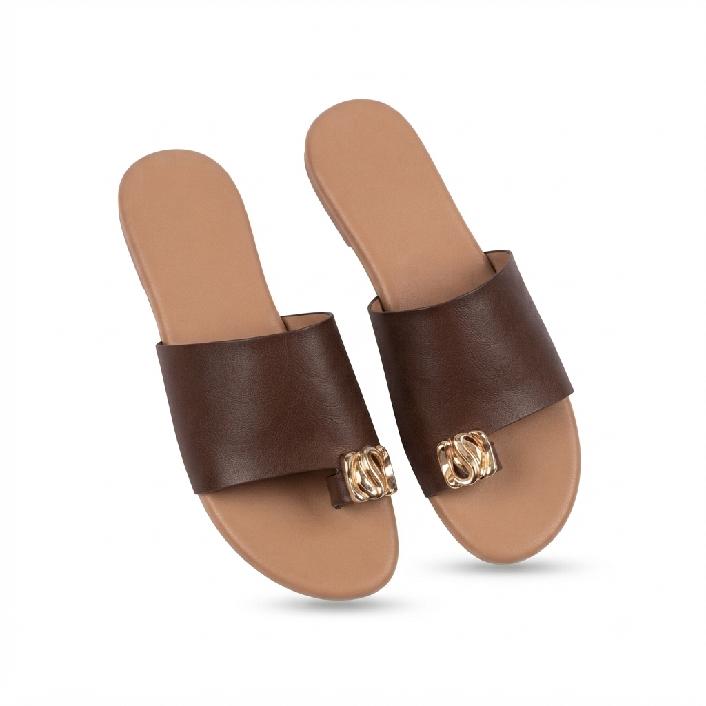 Doris Thumb Embellishment Slippers