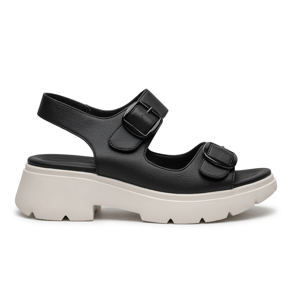 Elara Comfort Chunky Summer Strappy Sandals