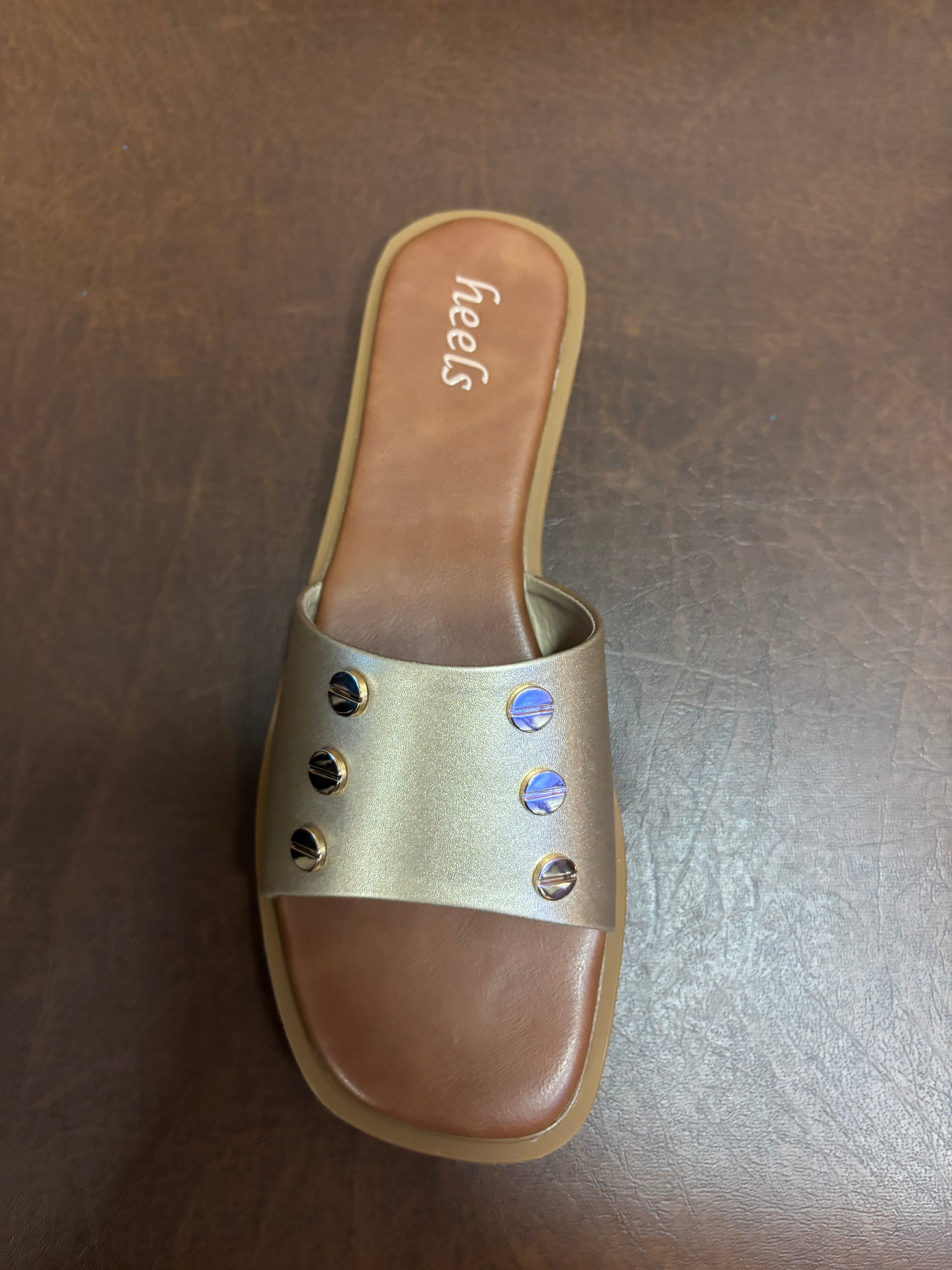 Miley 2.0 Buckle Strap Cushioned Sliders