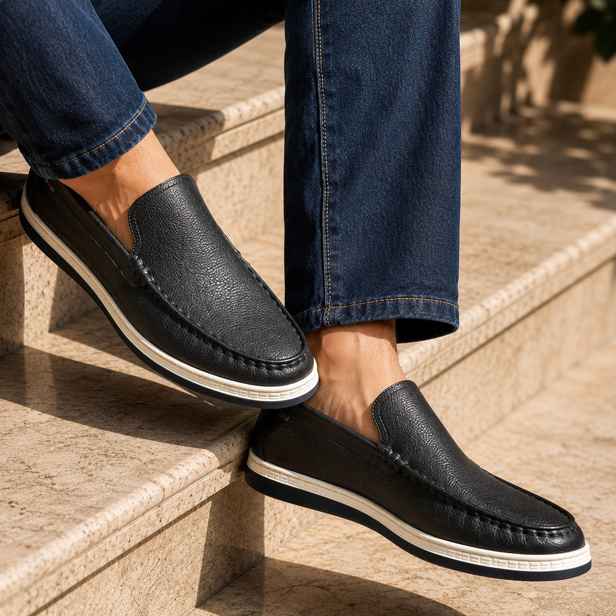 Lorente Premium Leather Casual Comfort Loafers
