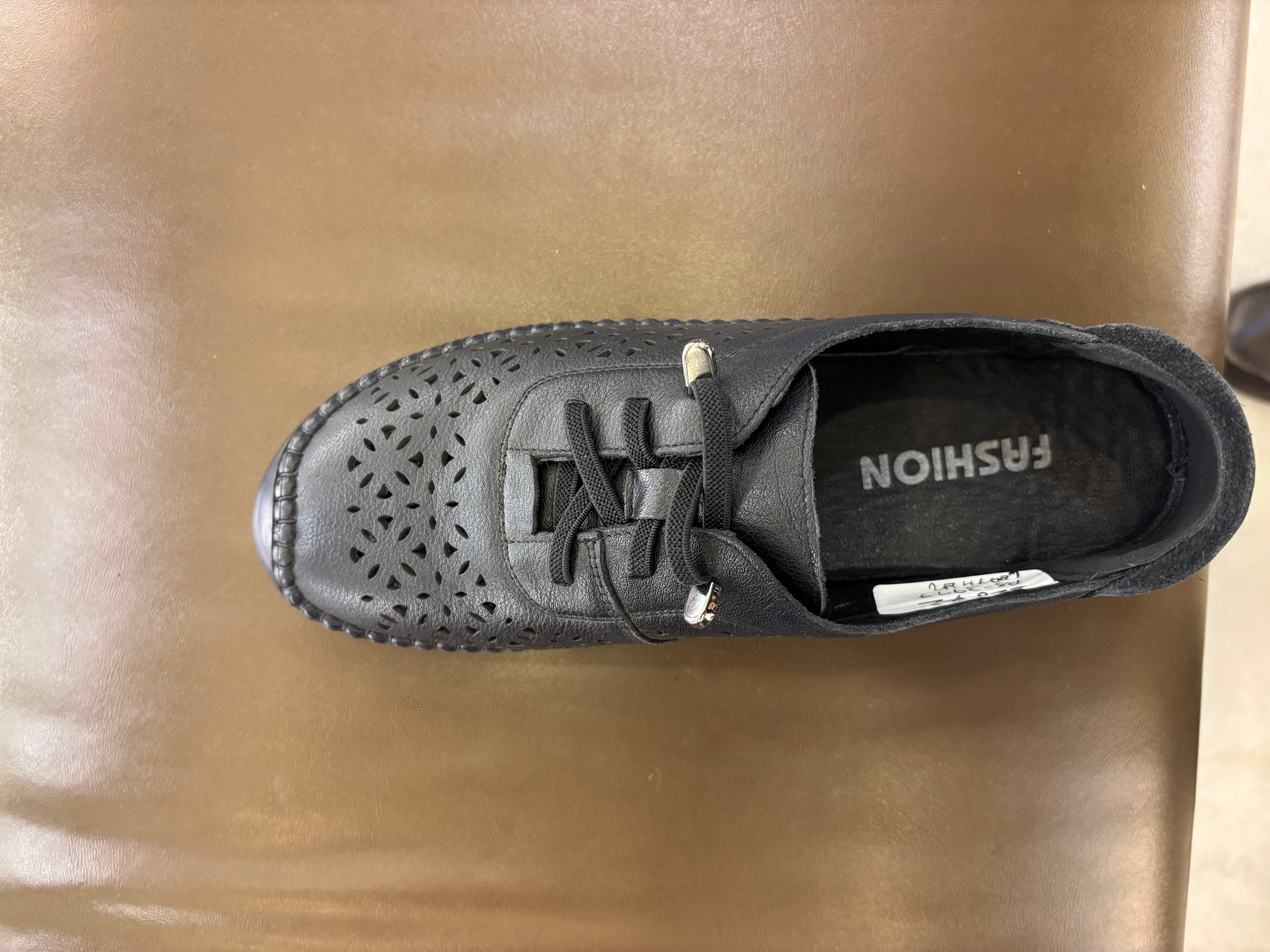 Toletti Casual Leather Perforated Everyday Sneakers - The Heels India