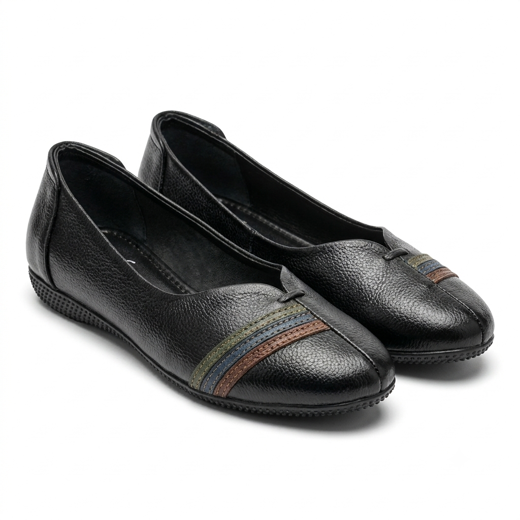 Stripes Classic Leather Loafers