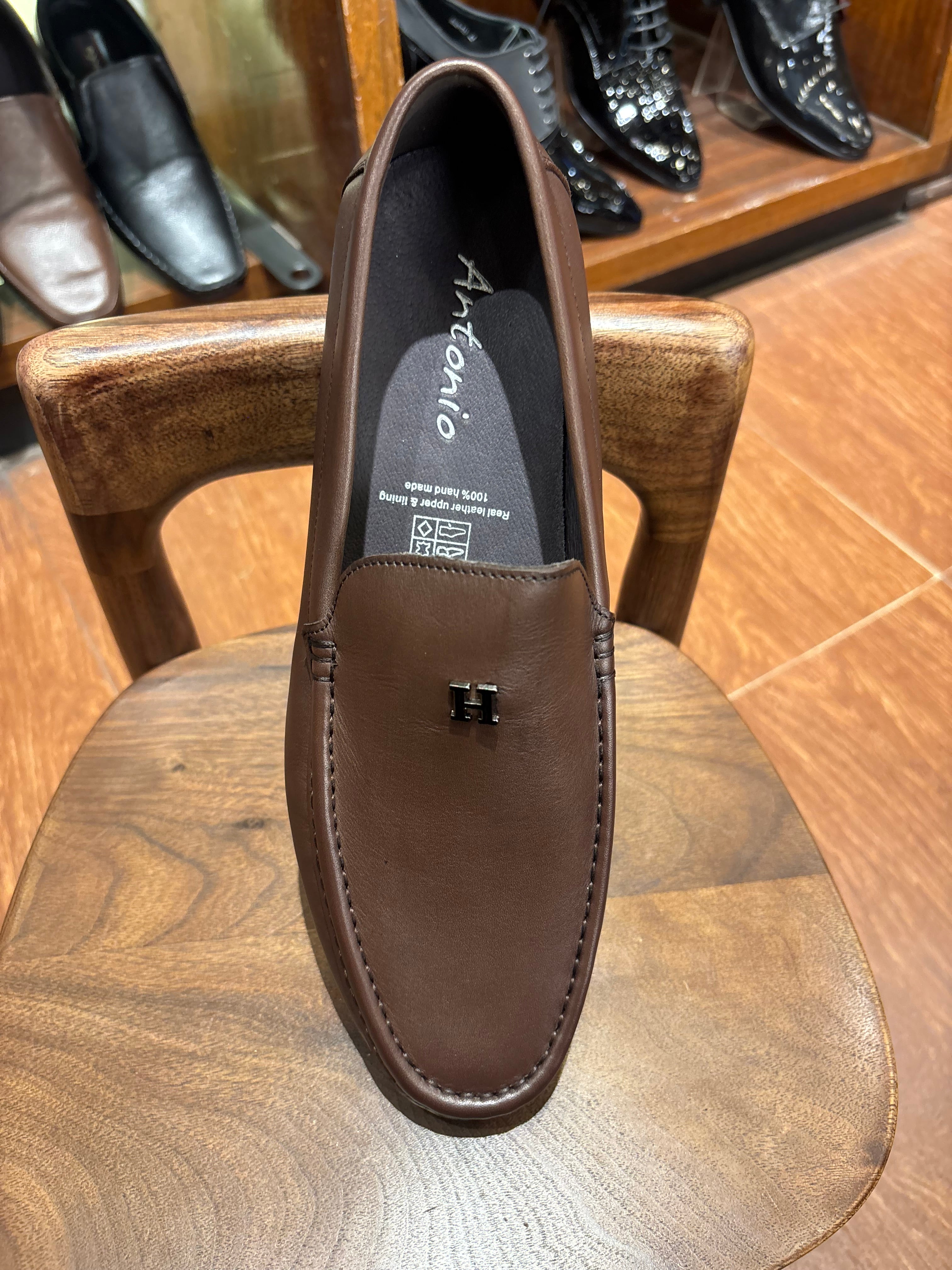 Henry Premium Leather Driving Loafers