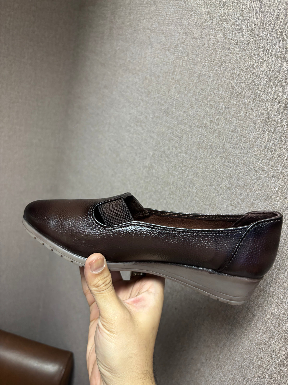 Kylie 2.0 Leather Elastic Wedge Ballerinas