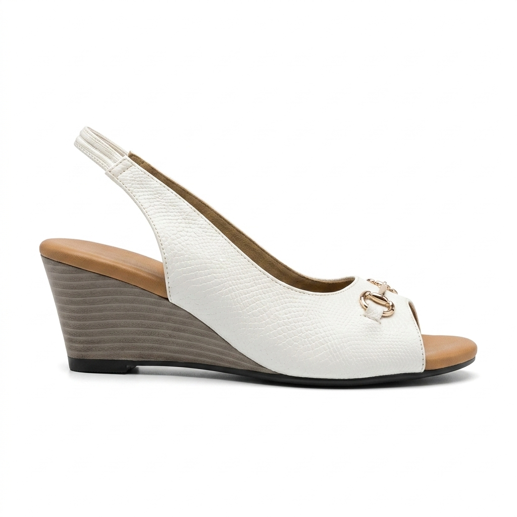 Antoine Wedge Heel Peep-toe Sandals