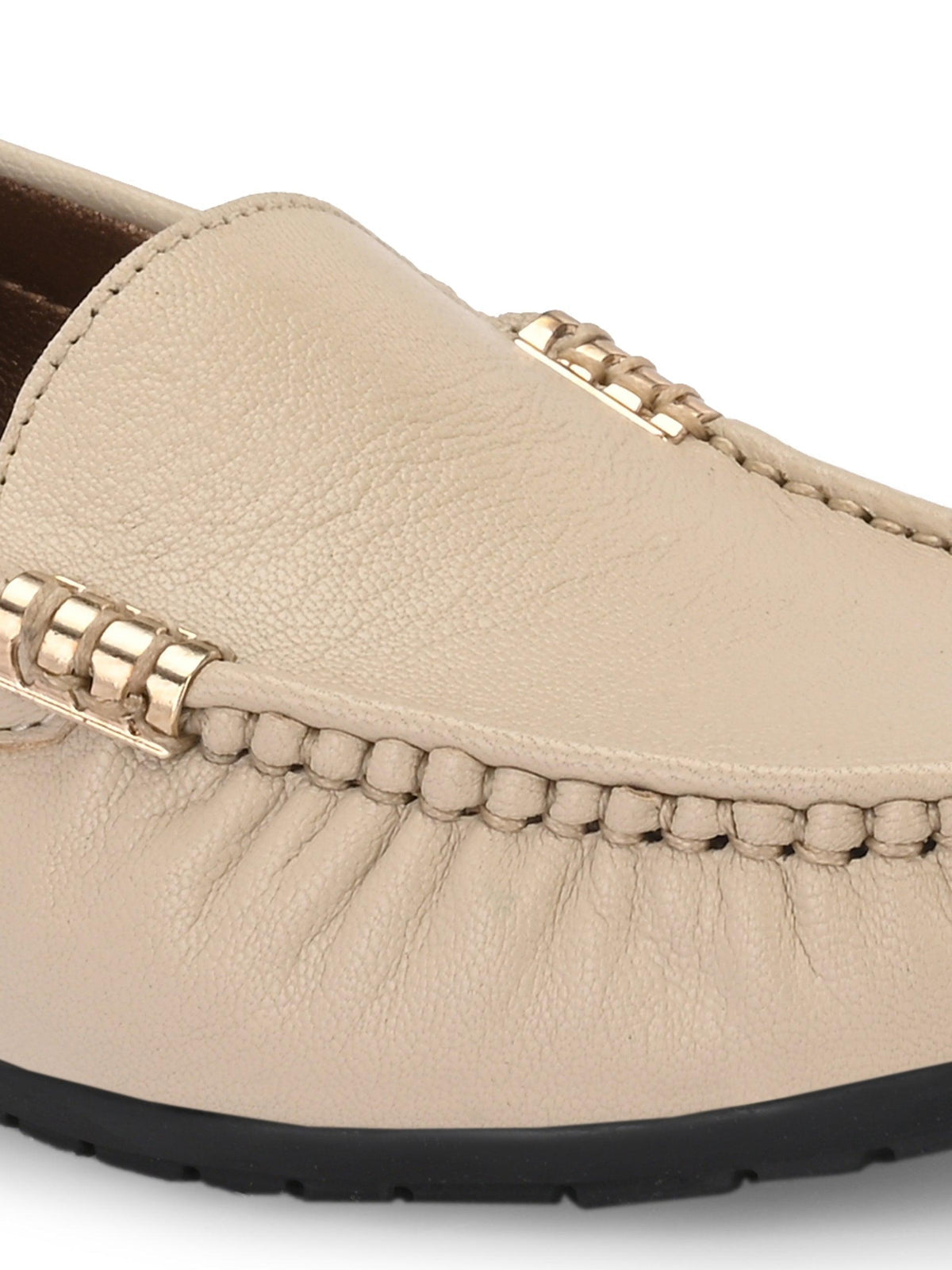 Mikela Classic Leather Loafers - The Heels India