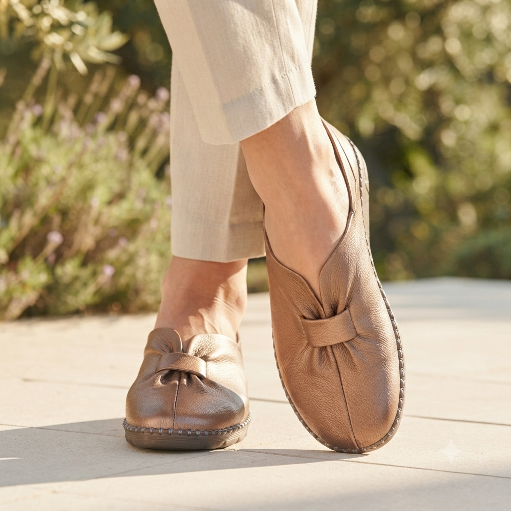 Martina Premium Leather Comfort Loafers