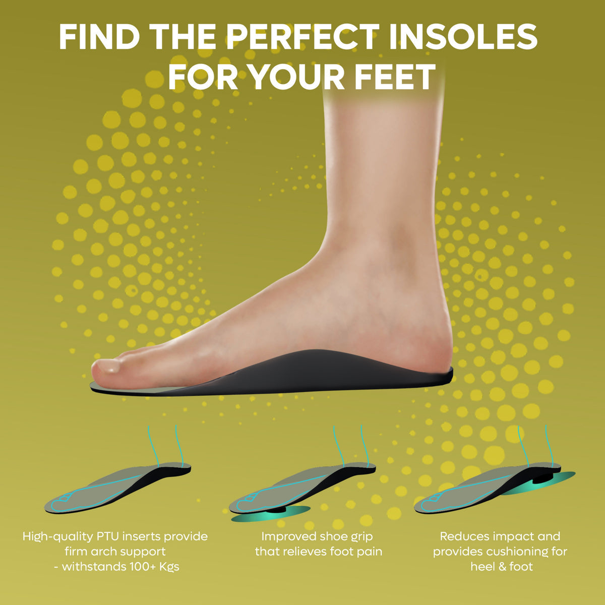 Arch Support Active Insole (Trim to Fit)