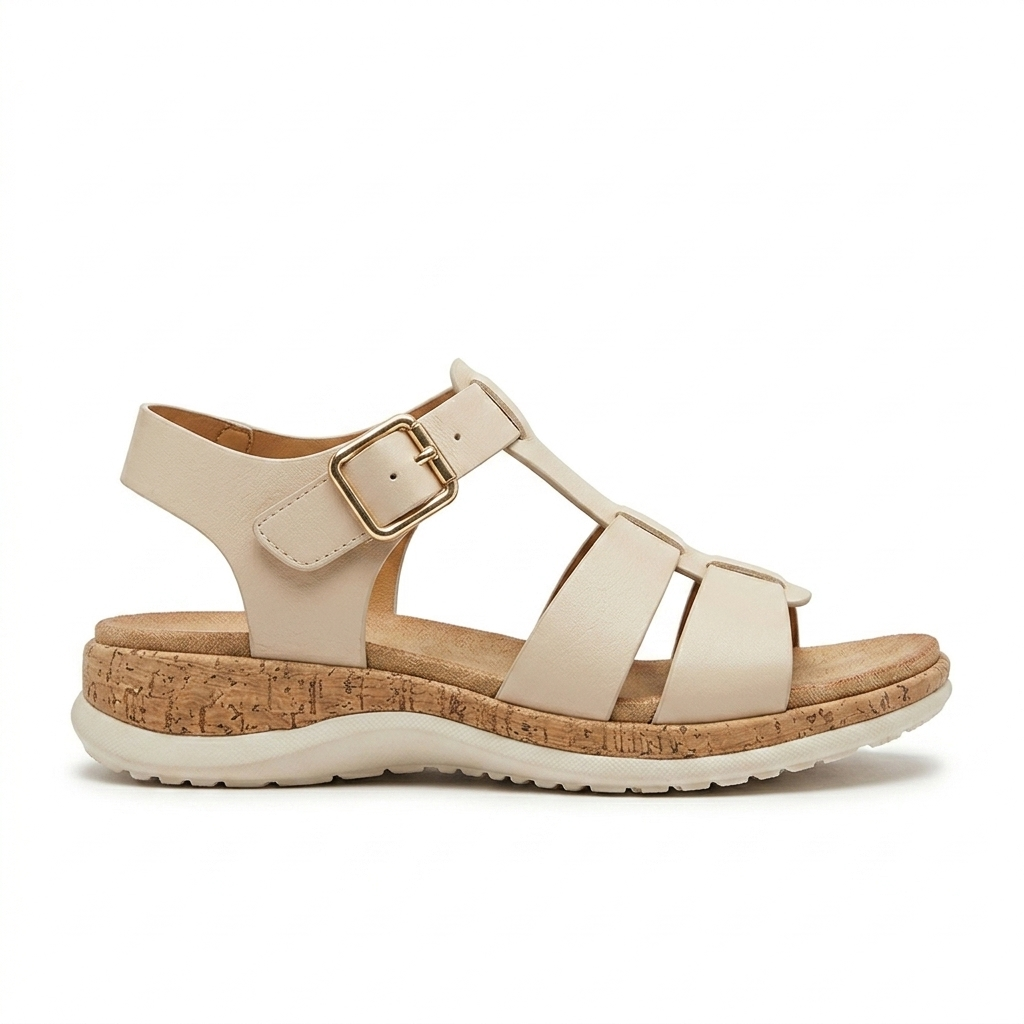 Velora Comfort Sandals – Cushioned T-Strap Daily Wear