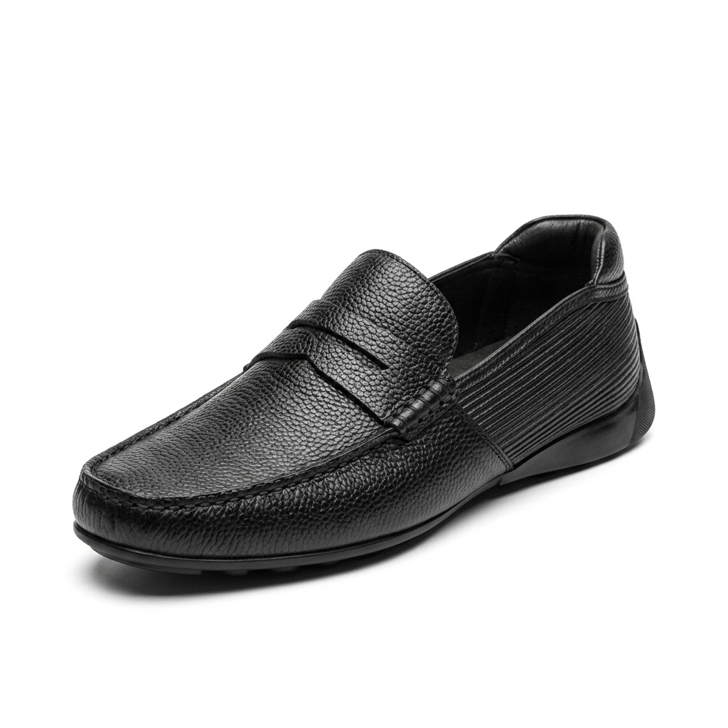 Terry Premium Leather Driving Loafers