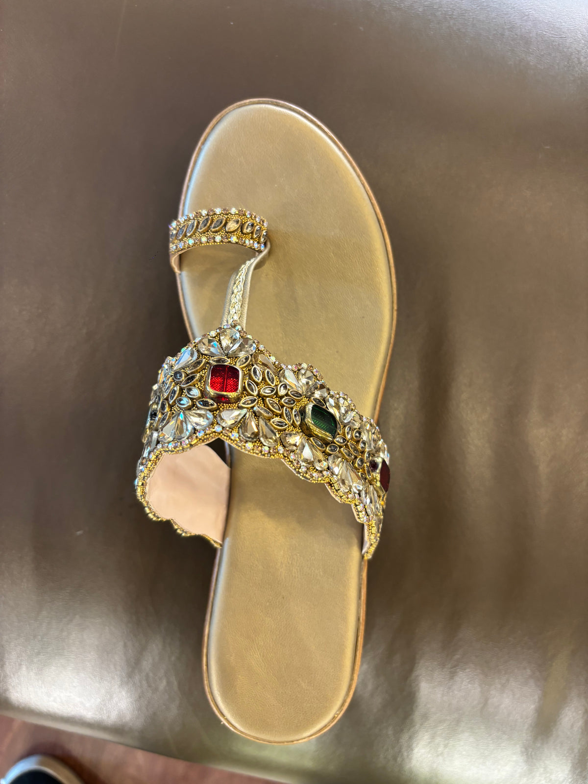 Noor Embellished Ethnic Fancy Wedge Heels