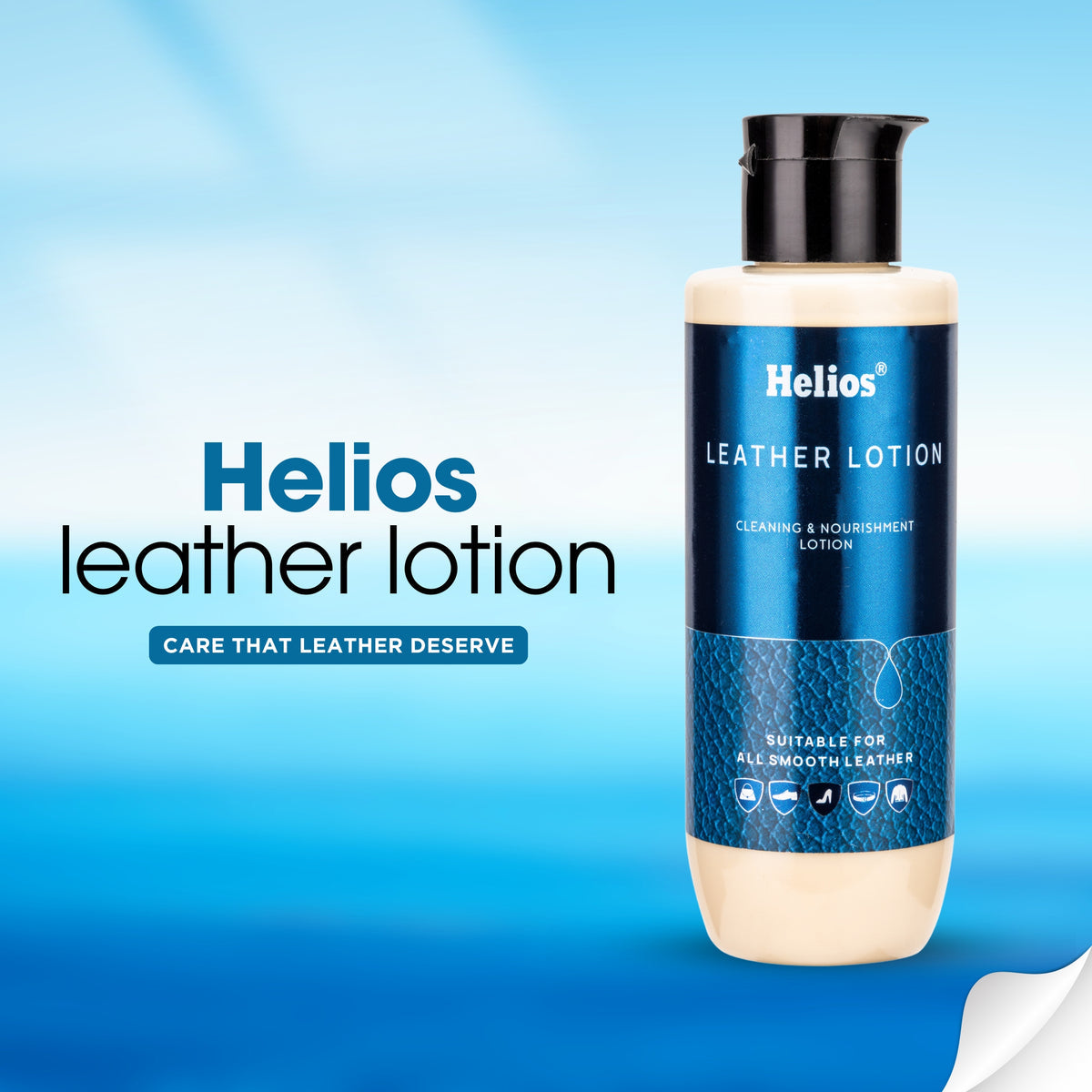 HELIOS LEATHER LOTION - 150 ML