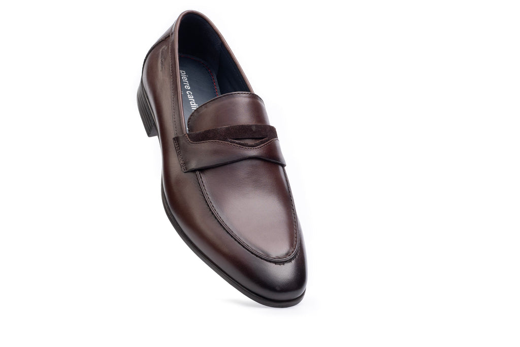 Onyx Leather Formal Moccasins