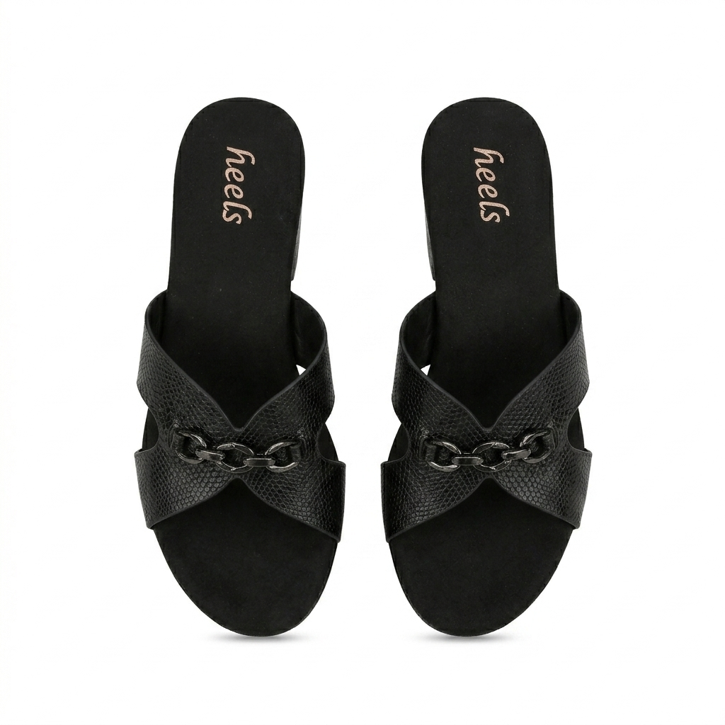 Tessa Platform Peep Toe Block Heels