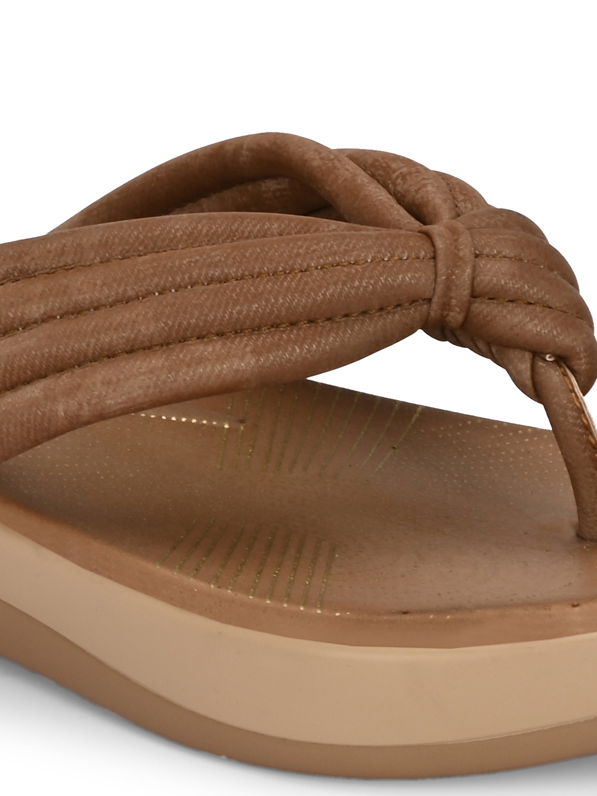 Zerina Knot V Shape Slippers
