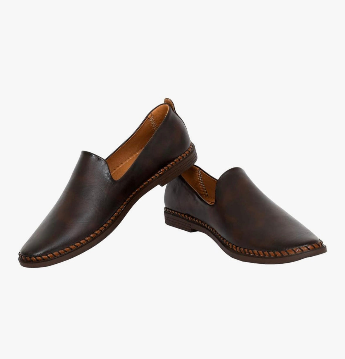 Barela Cushioned Ethnic Vegan Loafers