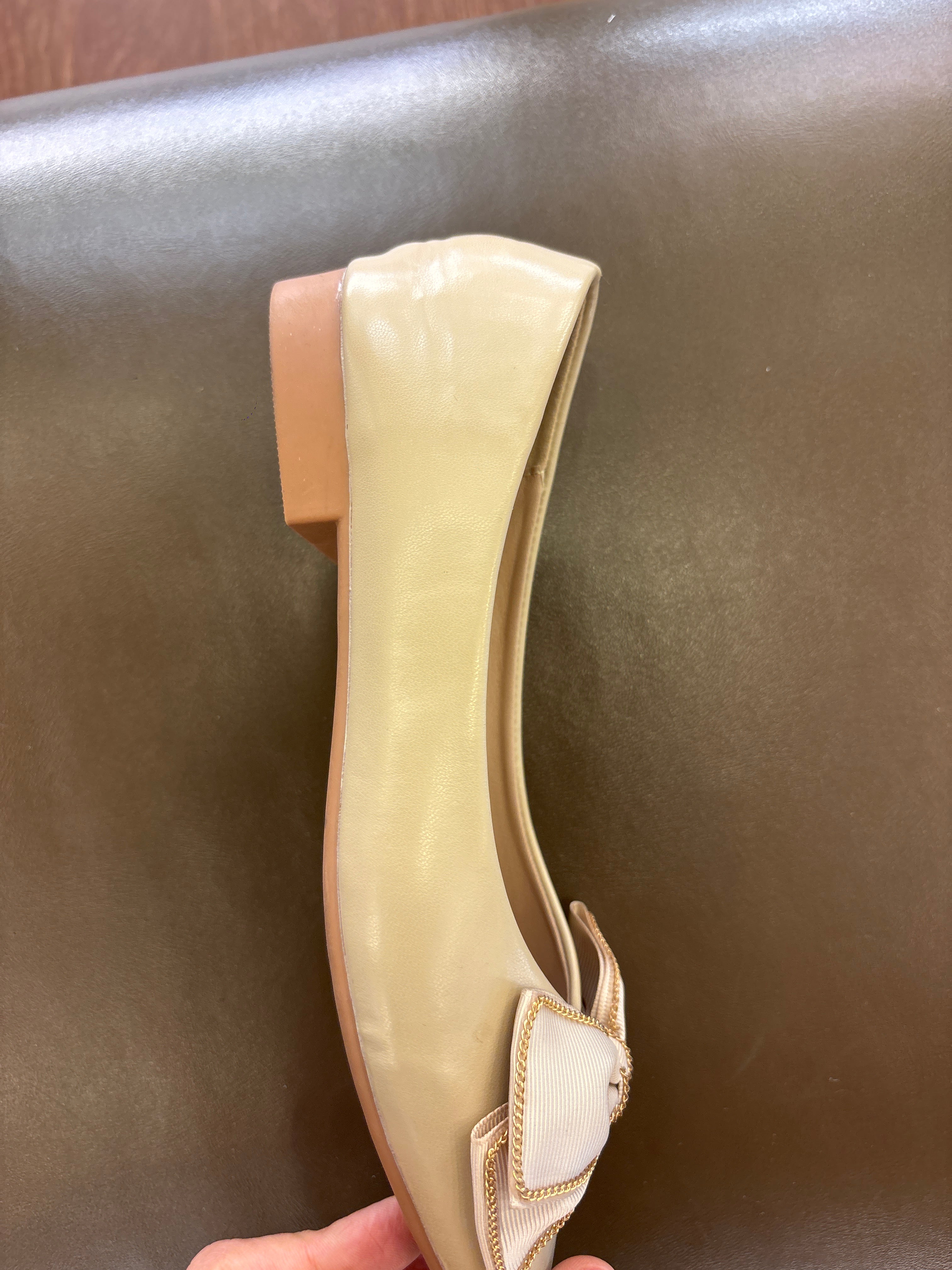Belinda Bow Flat Ballerinas