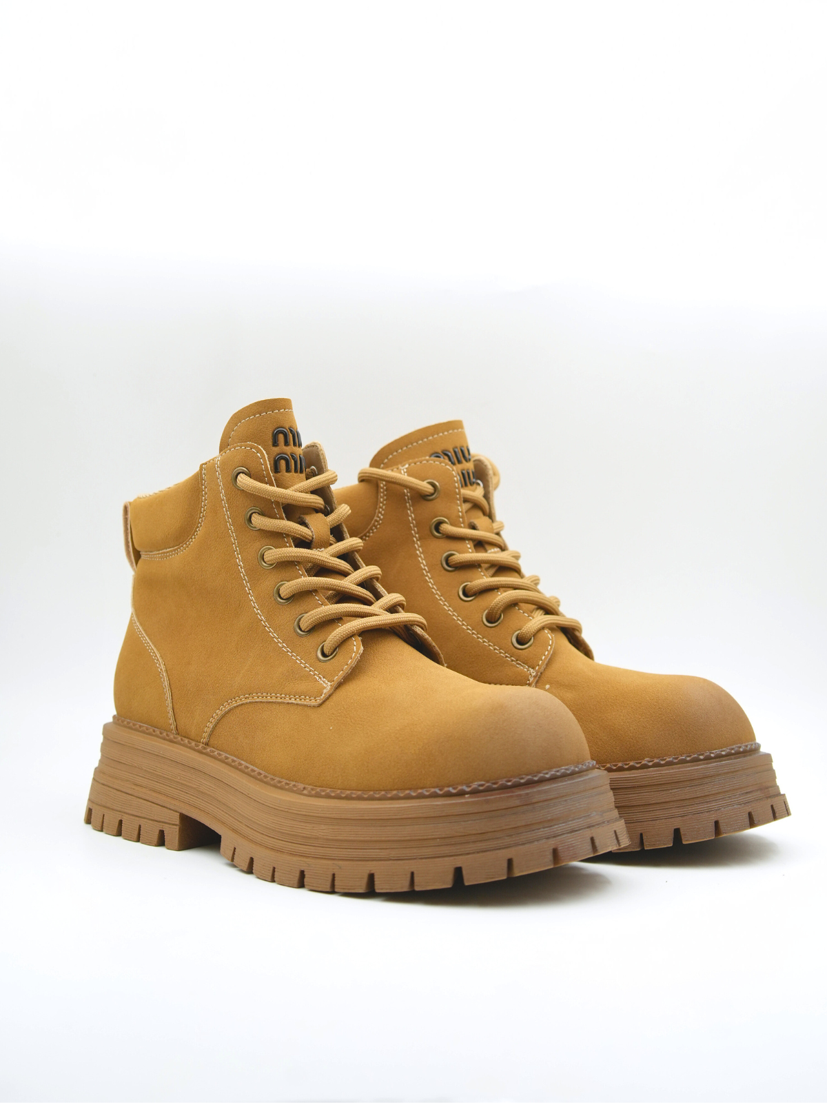 Isabella Chunky Lace Boots