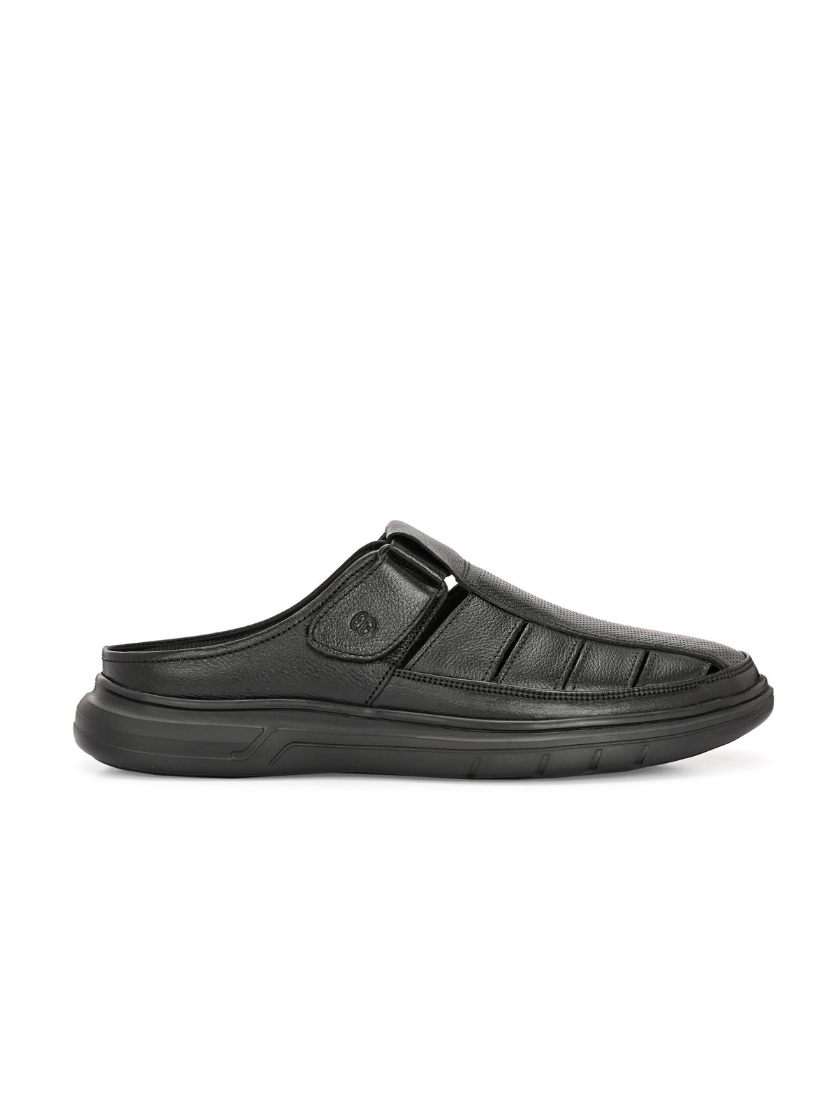 Ottavio Zero Gravity Leather Velcro Mules