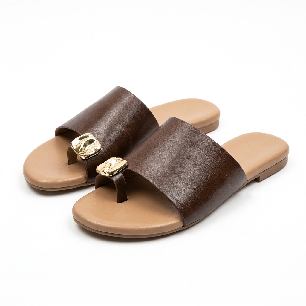 Doris Thumb Embellishment Slippers
