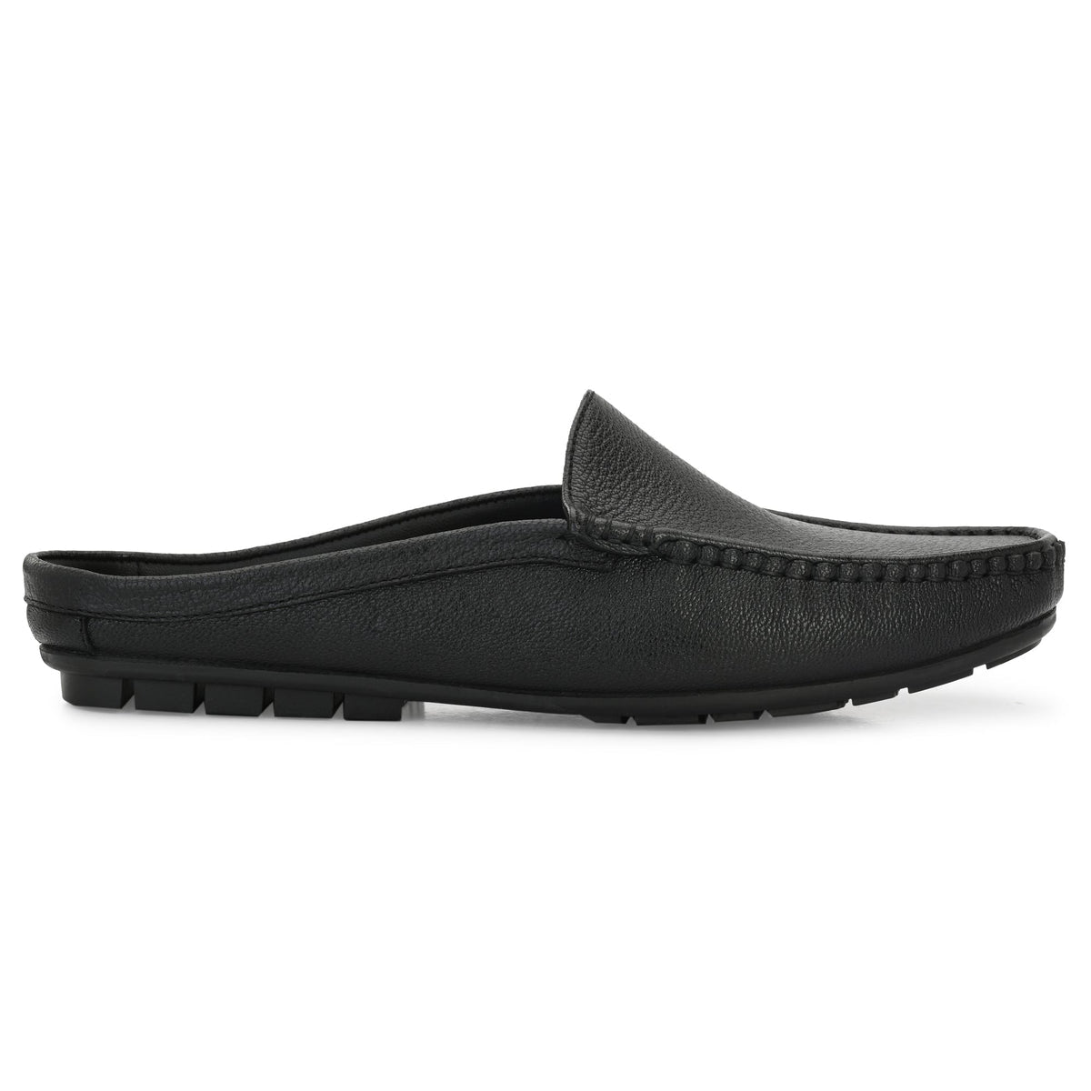 Flint Leather Casual Slip-On Mules