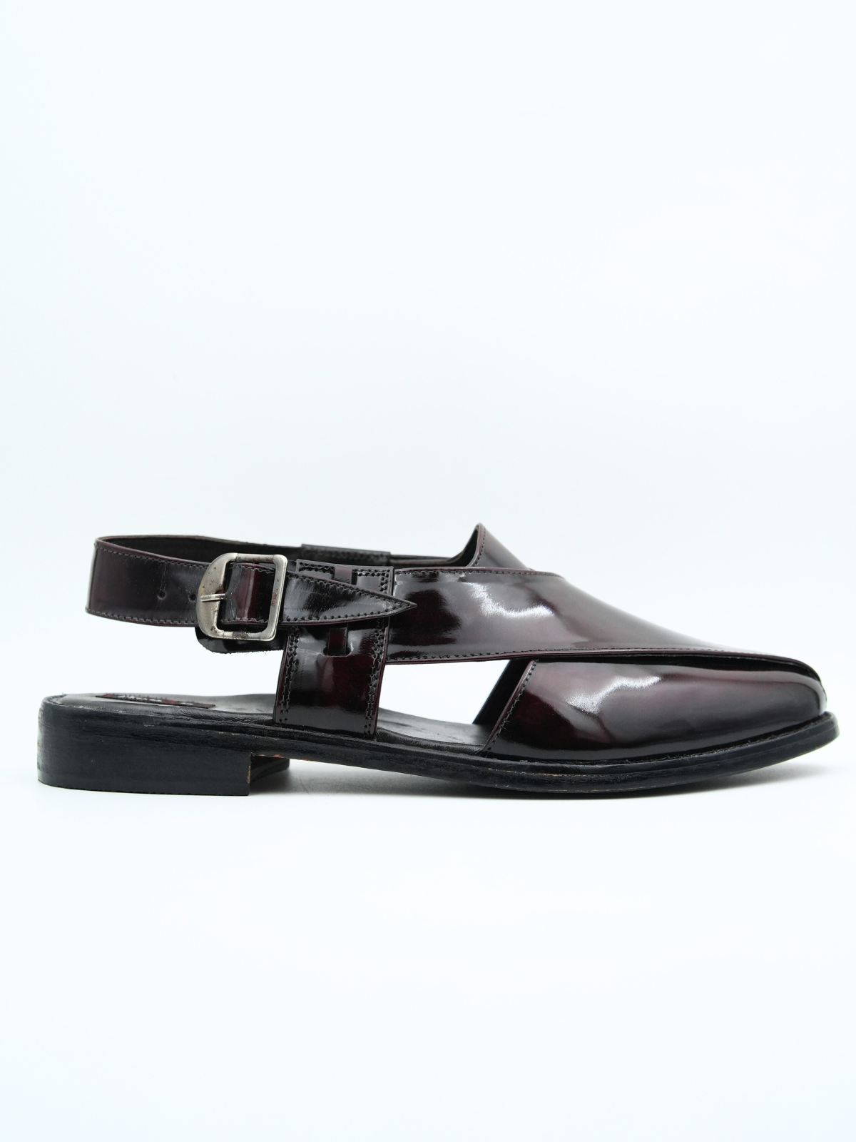 Rampa Leather Ethnic Peshawari Sandals