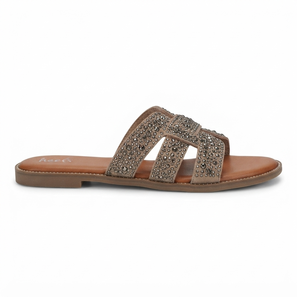 Frosta Bling Cushioned Sliders