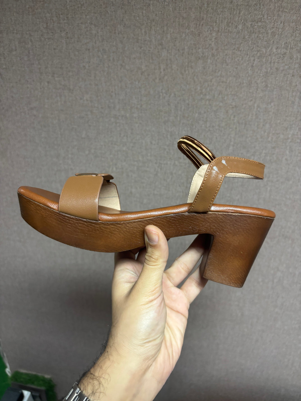 Carmen 2.0 Platform Peep Toe Block Heel Sandals