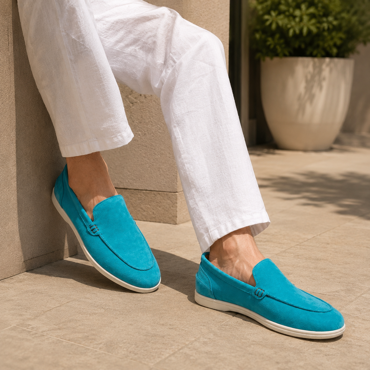 Giuliano Suede Leather Shoes