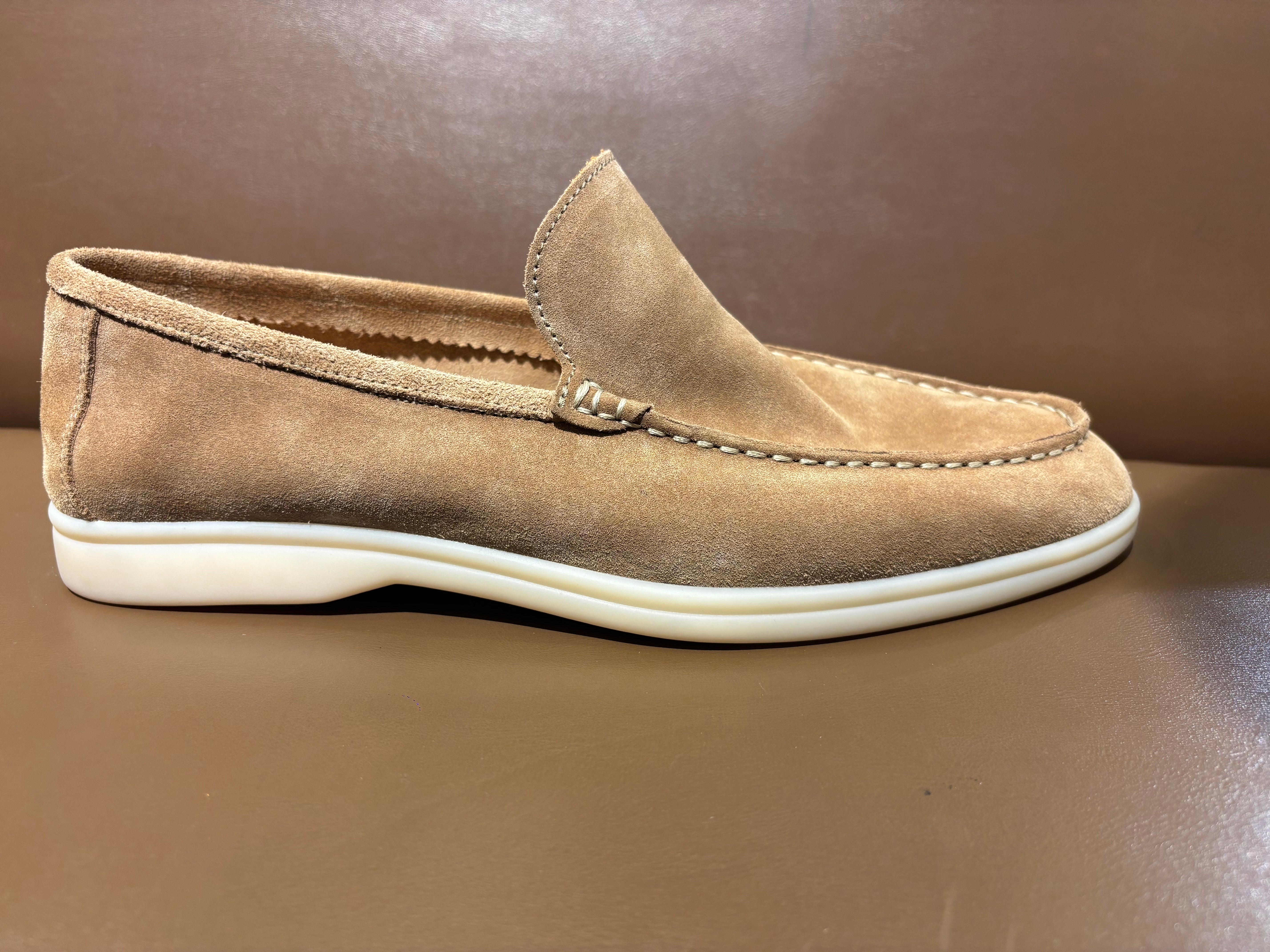 Alonso Premium Suede Leather Slip-On Loafers