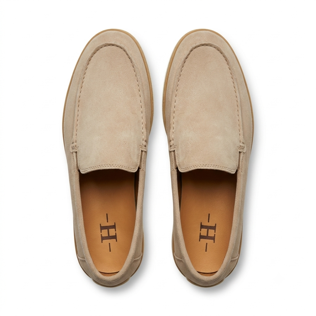 Fernando Premium Suede Leather Slip-On Loafers
