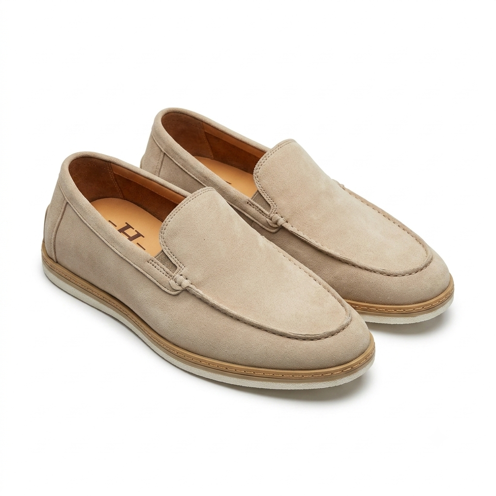 Fernando Premium Suede Leather Slip-On Loafers