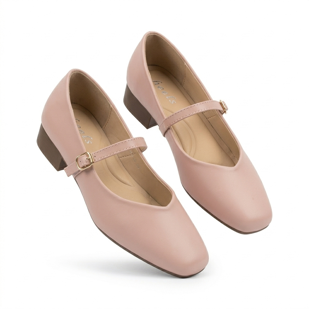 Miley Block Heel Mary Janes