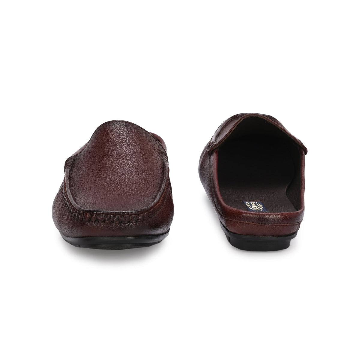 Flint Leather Casual Slip-On Mules