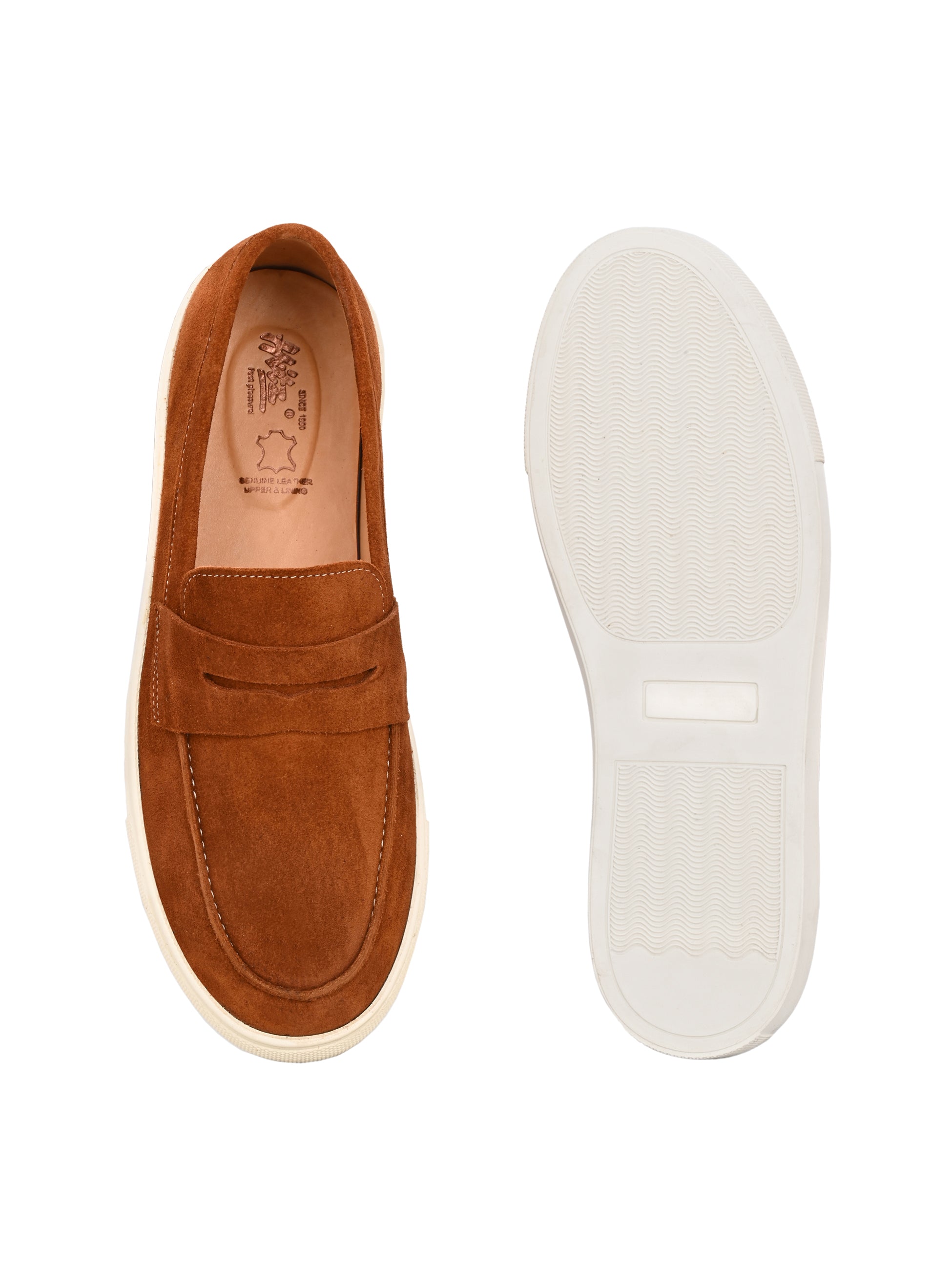 Fabrizio Suede Leather Slipons