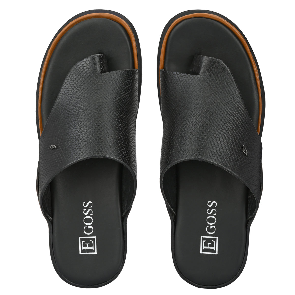 Arlo Cushion Leather Thumb Slippers