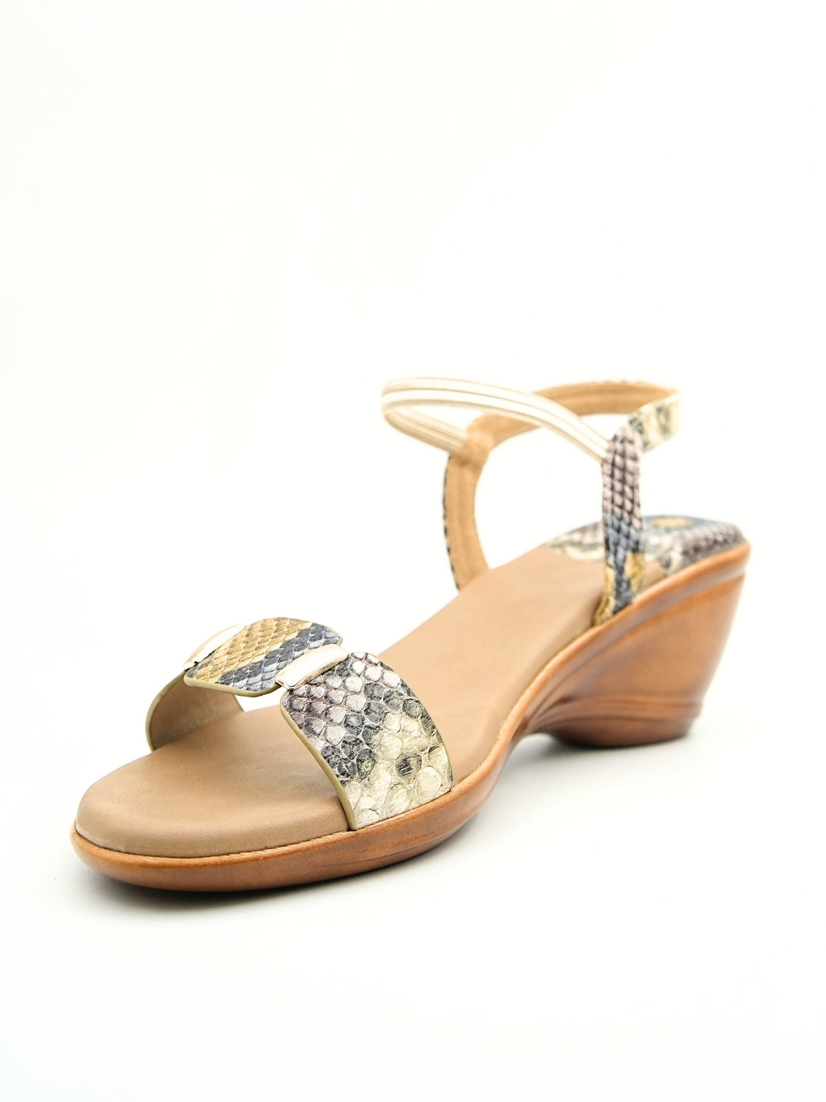 Audrey Elastic Strap Sandals