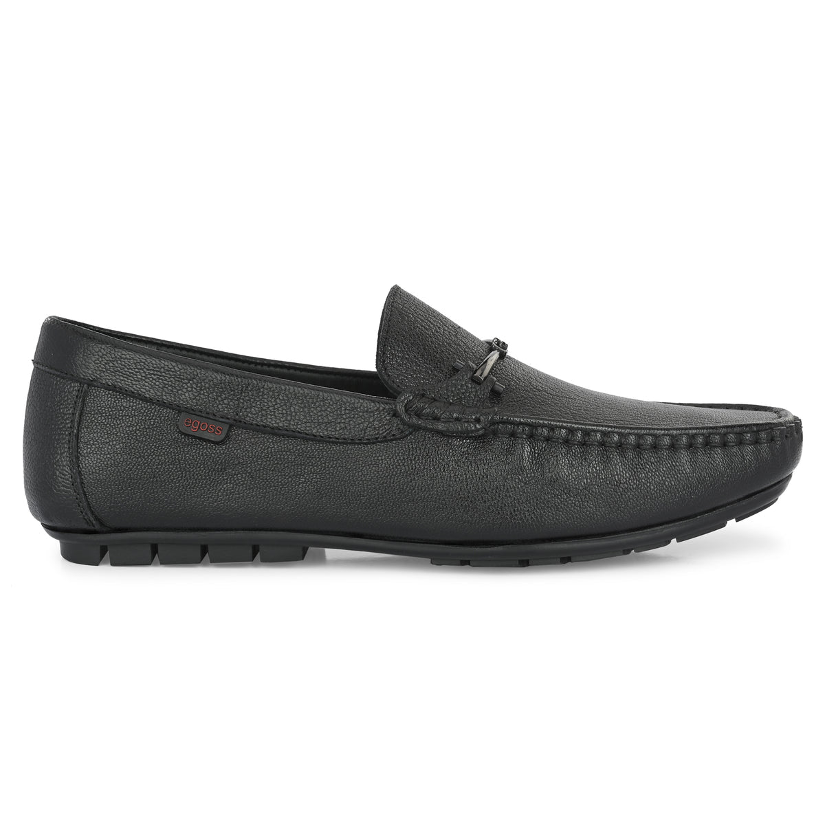 James Cushioned Leather Loafers - The Heels India