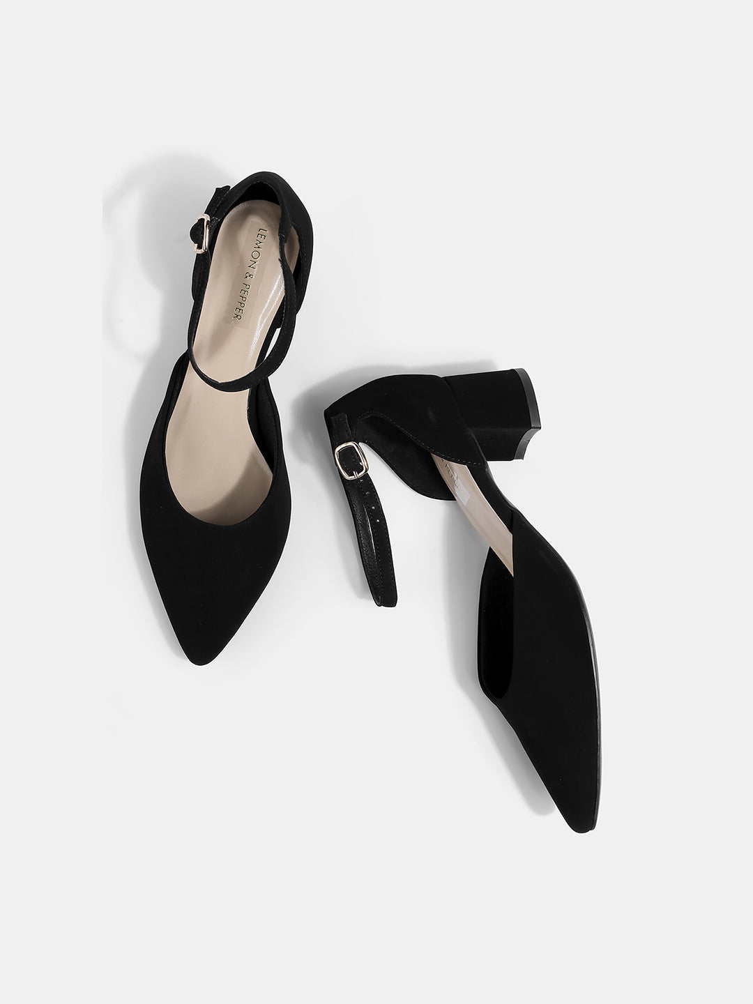 Sweeny Ankle Strap Block Heels
